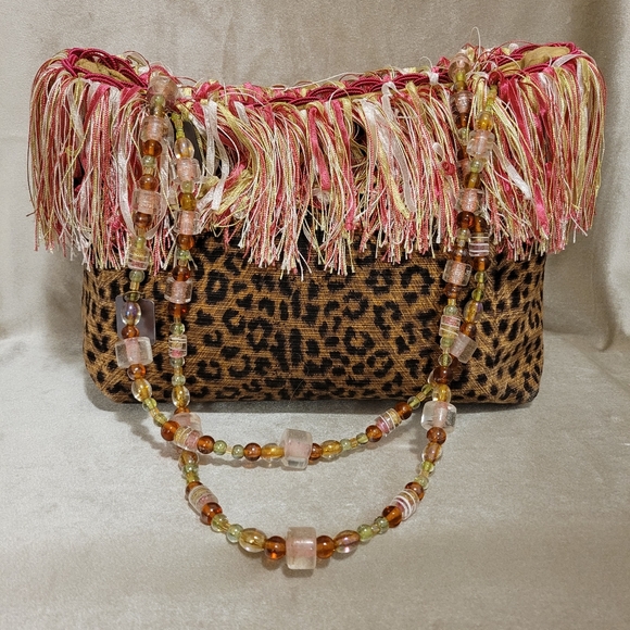 Retro Style Pritz Reversible Fabric Purse 👛 - Picture 6 of 12